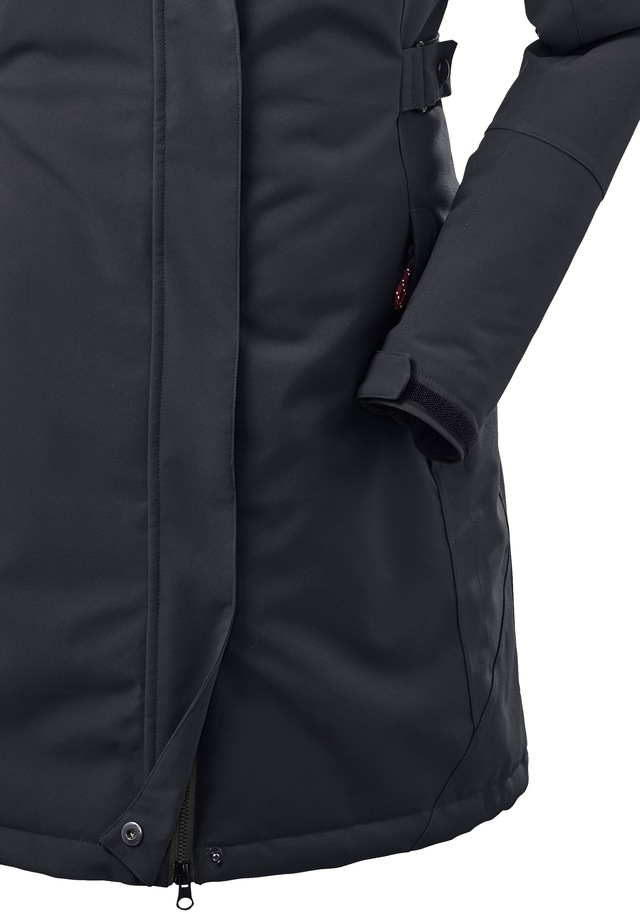 Killtec Parka mit Kapuze mit verschweißten Nähten, 10.000 mm Wassersäule, wasser- und winddicht
