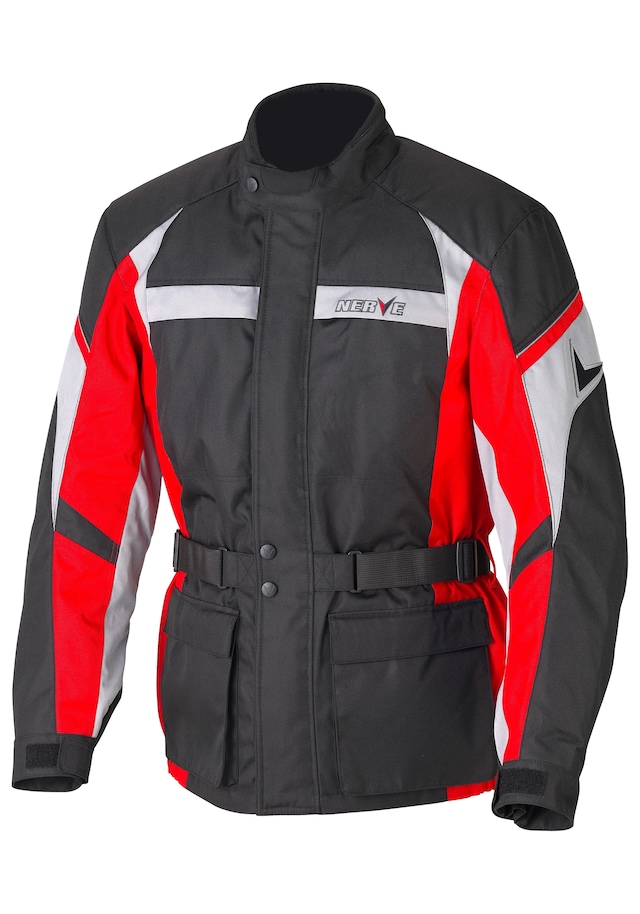 NERVE Tourenjacke »Smart« ohne Kapuze Thermoinnenfutter / Weitenverstellung / Protektoren / Reflexmaterial