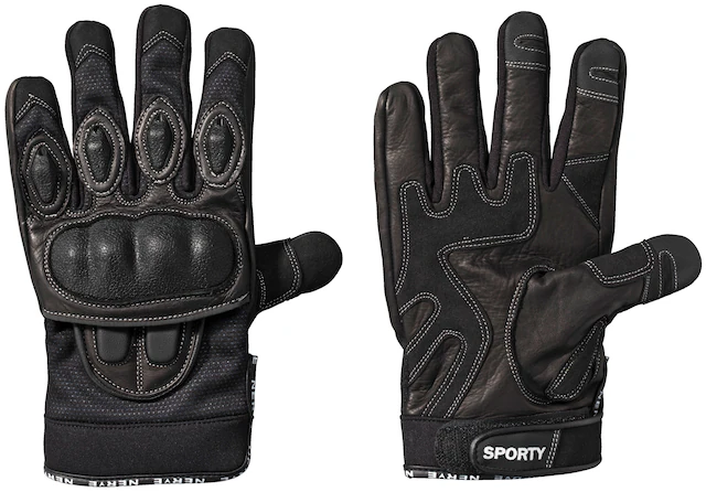 NERVE Motorradhandschuhe »Sporty« mit Weitenverstellung