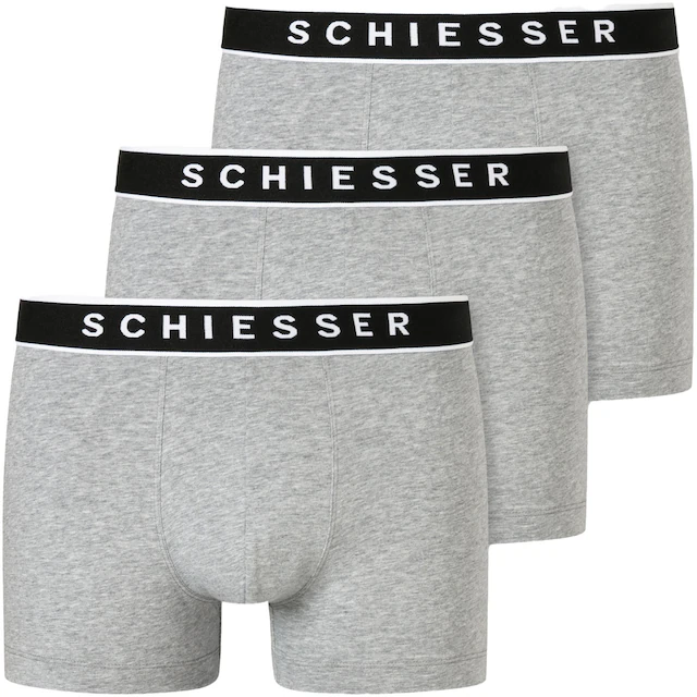 Schiesser Boxer »95/5« 3er-Pack, mit sportlichem Webgummibund