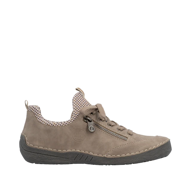 Rieker Slip-On Sneaker Slipper, Schlupfschuh, mit elastischem Einschlupf
