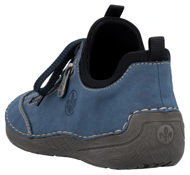 Rieker Slip-On Sneaker Slipper, Schlupfschuh, mit elastischem Einschlupf