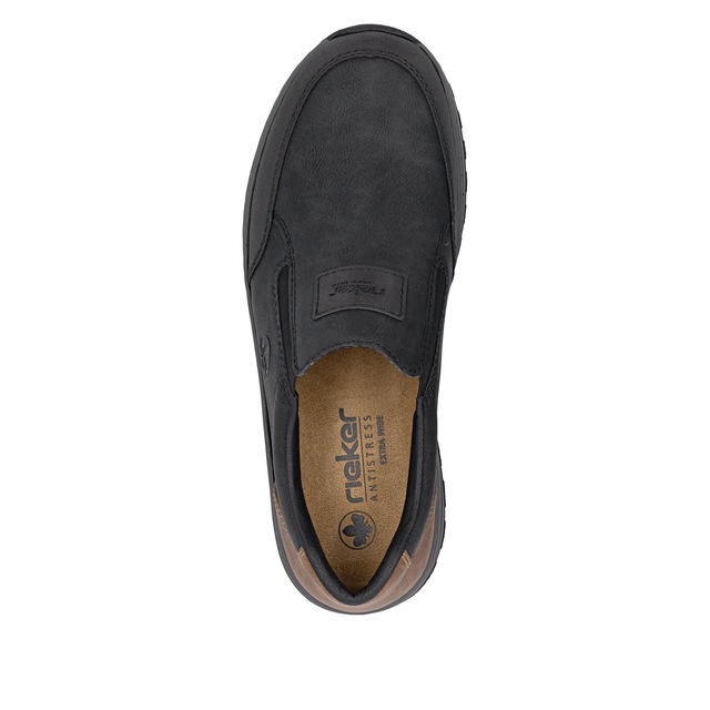 Rieker Slipper Schlupfschuh, Halbschuh, Freizeitschuh in bequemer Weite G (weit)