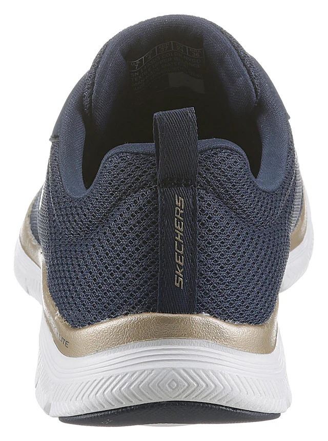 Skechers Sneaker »FLEX APPEAL 4.0 BRILLINAT VIEW« Freizeitschuh, Halbschuh, Schnürschuh mit Air Cooled Memory Foam