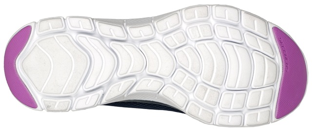 Skechers Sneaker »FLEX APPEAL 4.0 BRILLINAT VIEW« Freizeitschuh, Halbschuh, Schnürschuh mit Air Cooled Memory Foam