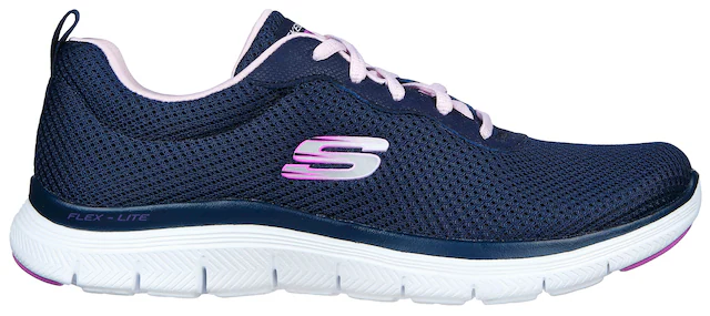 Skechers Sneaker »FLEX APPEAL 4.0 BRILLINAT VIEW« Freizeitschuh, Halbschuh, Schnürschuh mit Air Cooled Memory Foam