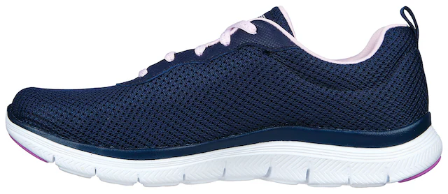 Skechers Sneaker »FLEX APPEAL 4.0 BRILLINAT VIEW« Freizeitschuh, Halbschuh, Schnürschuh mit Air Cooled Memory Foam