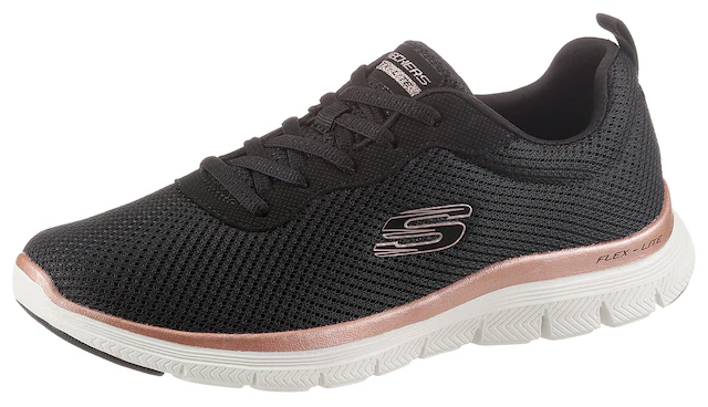 Skechers Sneaker »FLEX APPEAL 4.0 BRILLINAT VIEW« Freizeitschuh, Halbschuh, Schnürschuh mit Air Cooled Memory Foam