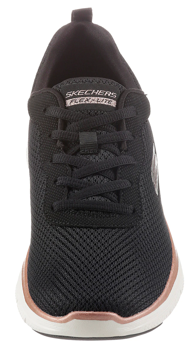 Skechers Sneaker »FLEX APPEAL 4.0 BRILLINAT VIEW« Freizeitschuh, Halbschuh, Schnürschuh mit Air Cooled Memory Foam