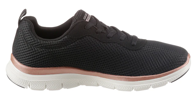 Skechers Sneaker »FLEX APPEAL 4.0 BRILLINAT VIEW« Freizeitschuh, Halbschuh, Schnürschuh mit Air Cooled Memory Foam