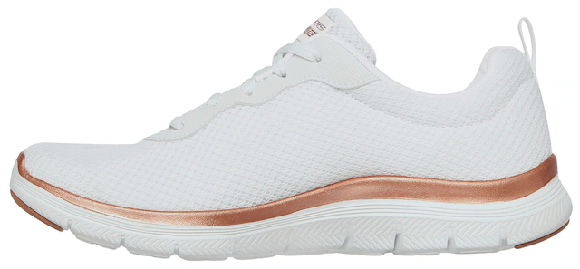 Skechers Sneaker »FLEX APPEAL 4.0 BRILLINAT VIEW« Freizeitschuh, Halbschuh, Schnürschuh mit Air Cooled Memory Foam