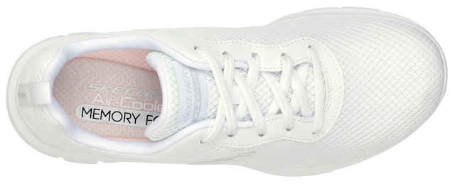 Skechers Sneaker »FLEX APPEAL 4.0 BRILLINAT VIEW« Freizeitschuh, Halbschuh, Schnürschuh mit Air Cooled Memory Foam