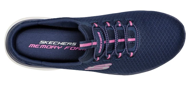 Skechers Sabot »SUMMITS SWIFT STEP« Sommerschuh, Schlappen, Schlupfschuh in veganer Verarbeitung