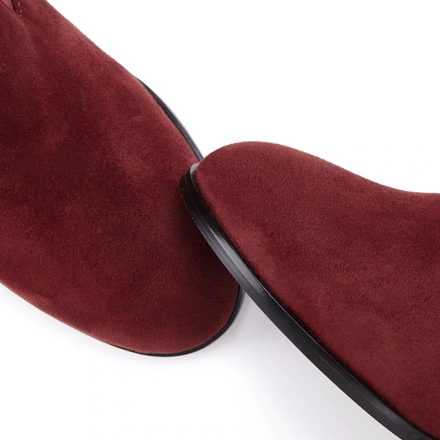 LASCANA High-Heel-Stiefelette »Herbststiefelette, Ankle Boot, Stiefel,« mit modischer Spitze und bequemen Blockabsatz