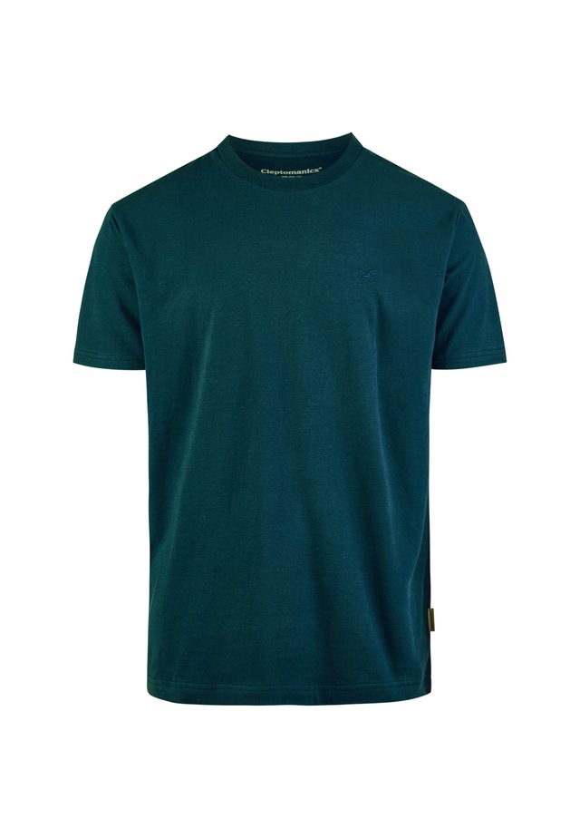 Cleptomanicx T-Shirt »Ligull Regular« mit kleiner Logo-Stickerei