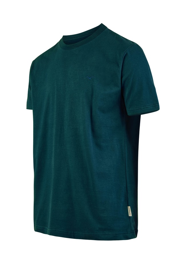 Cleptomanicx T-Shirt »Ligull Regular« mit kleiner Logo-Stickerei