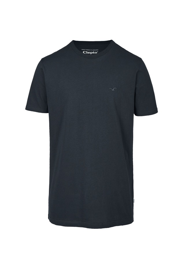 Cleptomanicx T-Shirt »Ligull Regular« mit kleiner Logo-Stickerei
