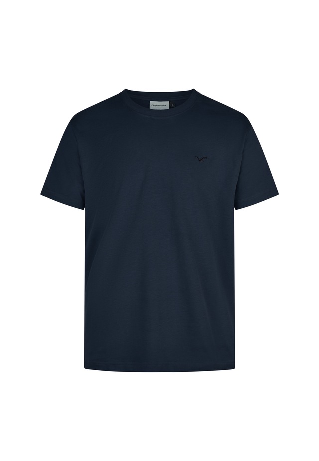 Cleptomanicx T-Shirt »Ligull Regular« mit kleiner Logo-Stickerei