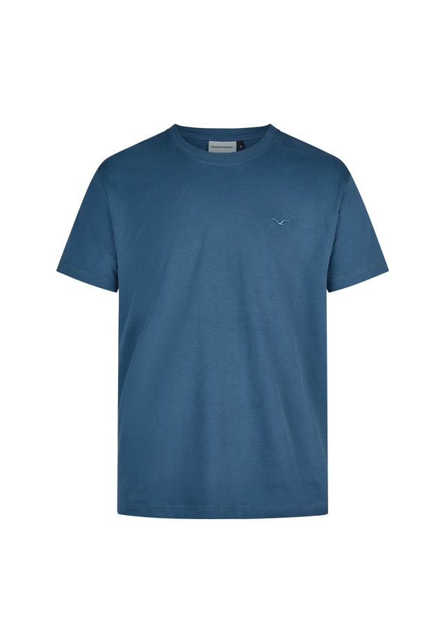 Cleptomanicx T-Shirt »Ligull Regular« mit kleiner Logo-Stickerei