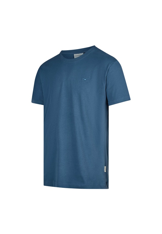 Cleptomanicx T-Shirt »Ligull Regular« mit kleiner Logo-Stickerei