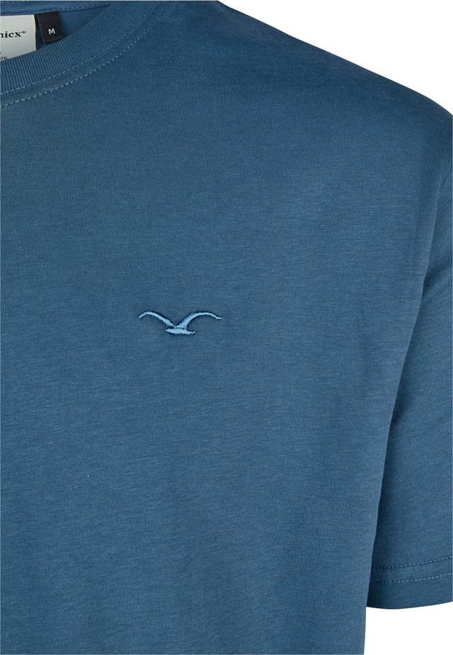 Cleptomanicx T-Shirt »Ligull Regular« mit kleiner Logo-Stickerei
