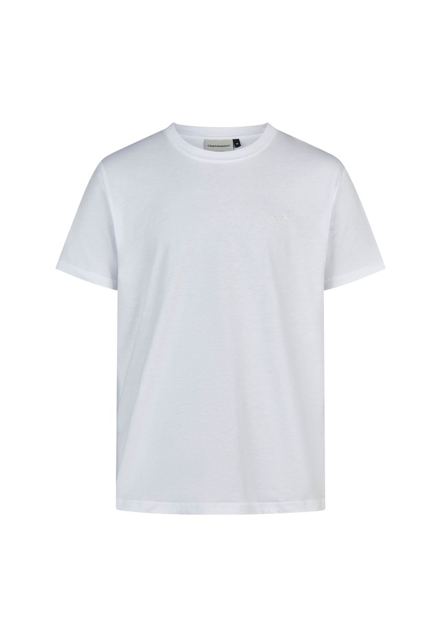 Cleptomanicx T-Shirt »Ligull Regular« mit kleiner Logo-Stickerei