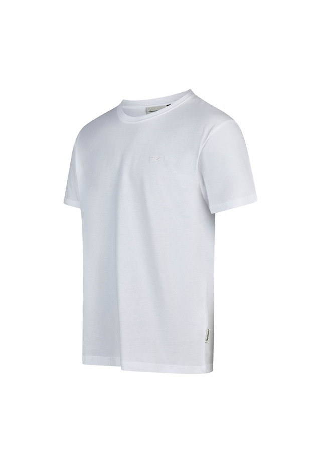 Cleptomanicx T-Shirt »Ligull Regular« mit kleiner Logo-Stickerei