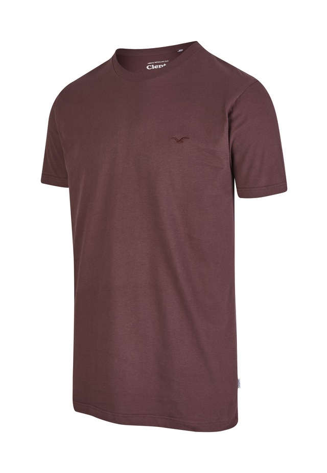 Cleptomanicx T-Shirt »Ligull Regular« mit kleiner Logo-Stickerei