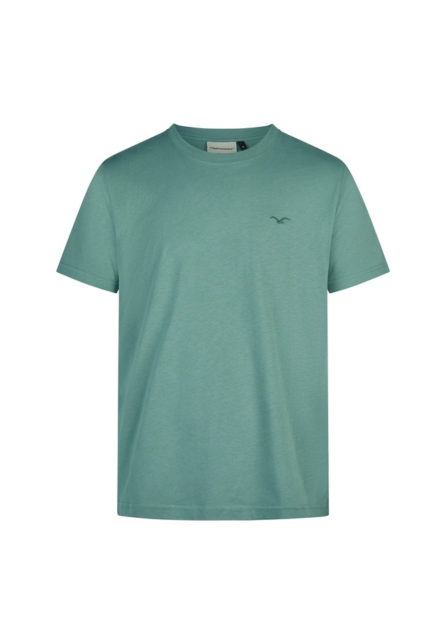Cleptomanicx T-Shirt »Ligull Regular« mit kleiner Logo-Stickerei