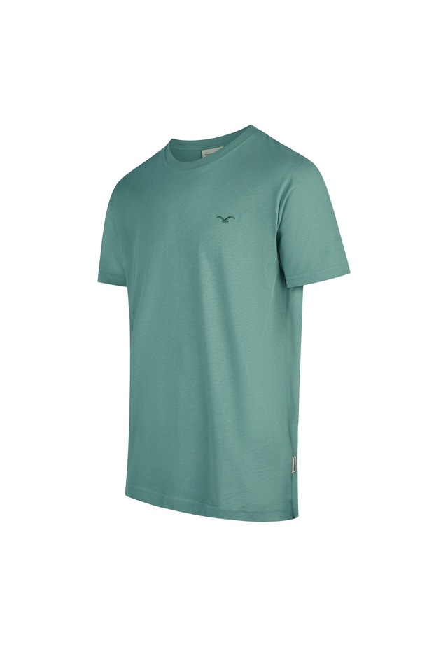 Cleptomanicx T-Shirt »Ligull Regular« mit kleiner Logo-Stickerei