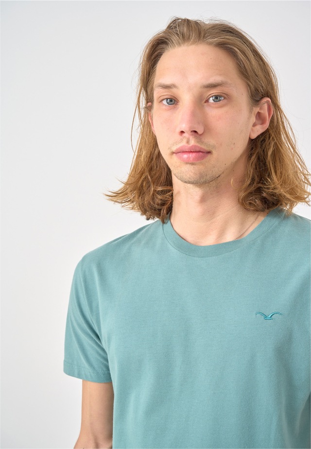 Cleptomanicx T-Shirt »Ligull Regular« mit kleiner Logo-Stickerei
