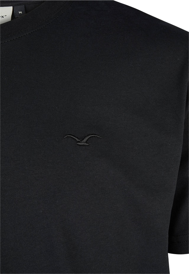 Cleptomanicx T-Shirt »Ligull Regular« mit kleiner Logo-Stickerei