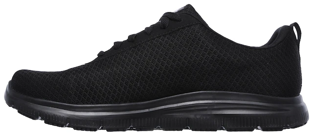 Skechers Berufsschuh Schnürschuh für Gastronomie,Pflege mit gepolsterter Innensohle