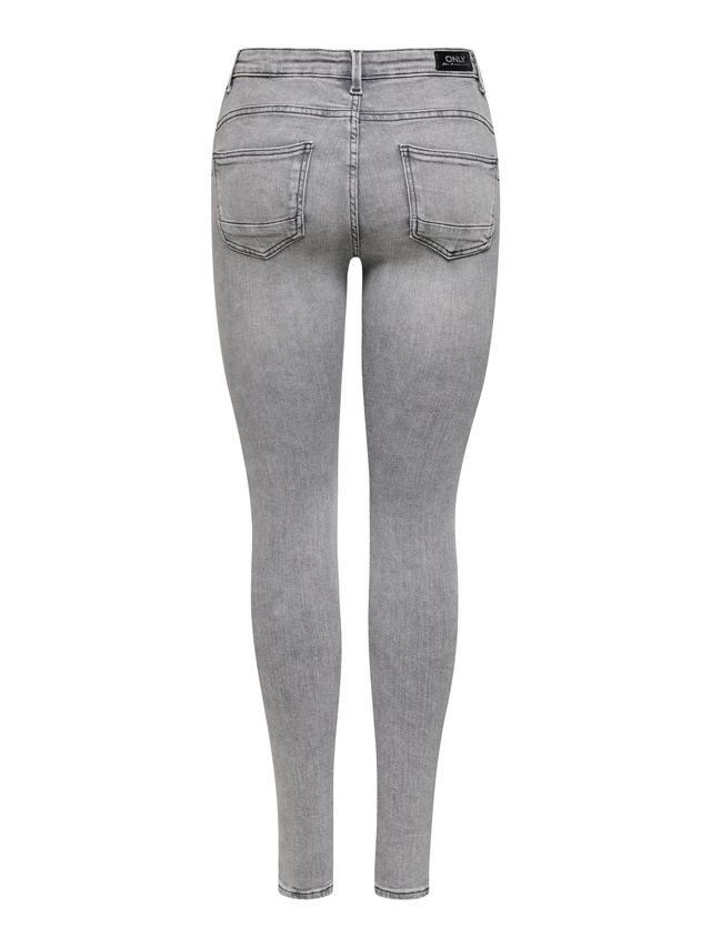 ONLY Skinny-fit-Jeans »ONLPOWER LIFE MID PUSH« Baumwollmischung, skinny fit, regular waist