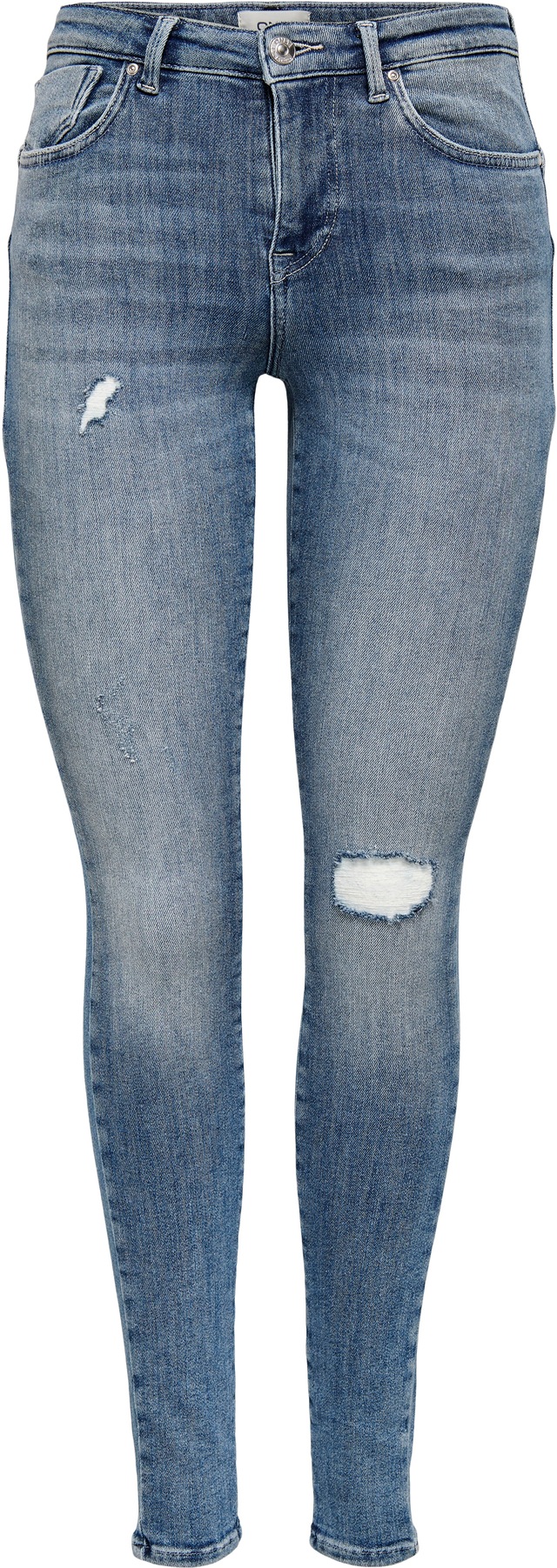 ONLY Skinny-fit-Jeans »ONLPOWER LIFE MID PUSH« Baumwollmischung, skinny fit, regular waist