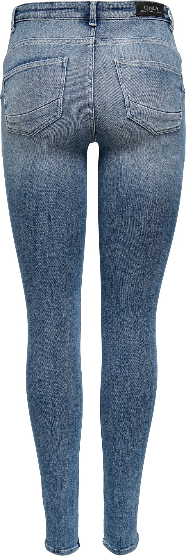 ONLY Skinny-fit-Jeans »ONLPOWER LIFE MID PUSH« Baumwollmischung, skinny fit, regular waist