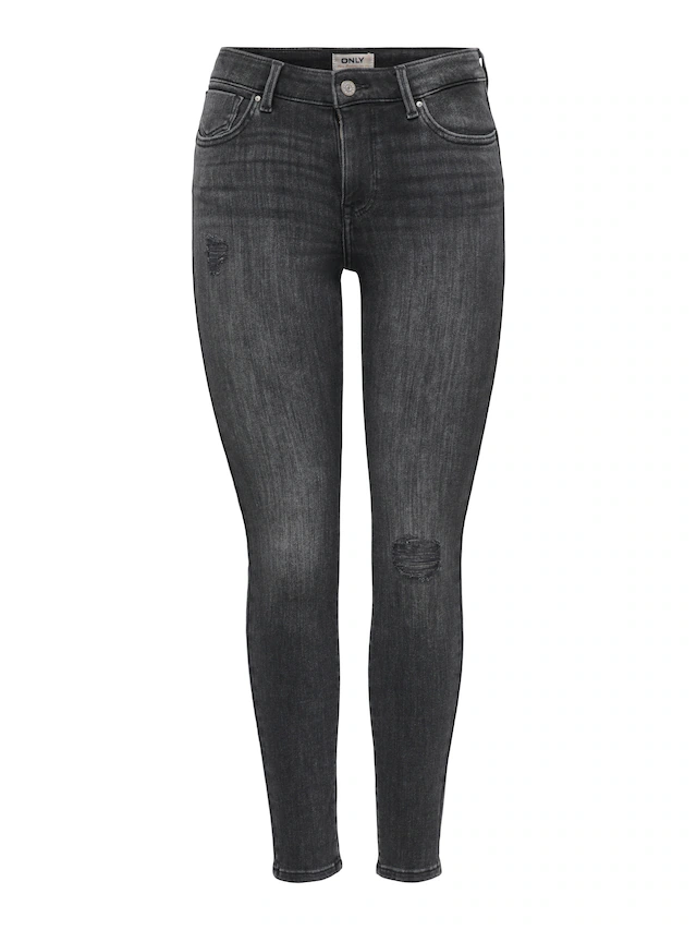 ONLY Skinny-fit-Jeans »ONLPOWER LIFE MID PUSH« Baumwollmischung, skinny fit, regular waist