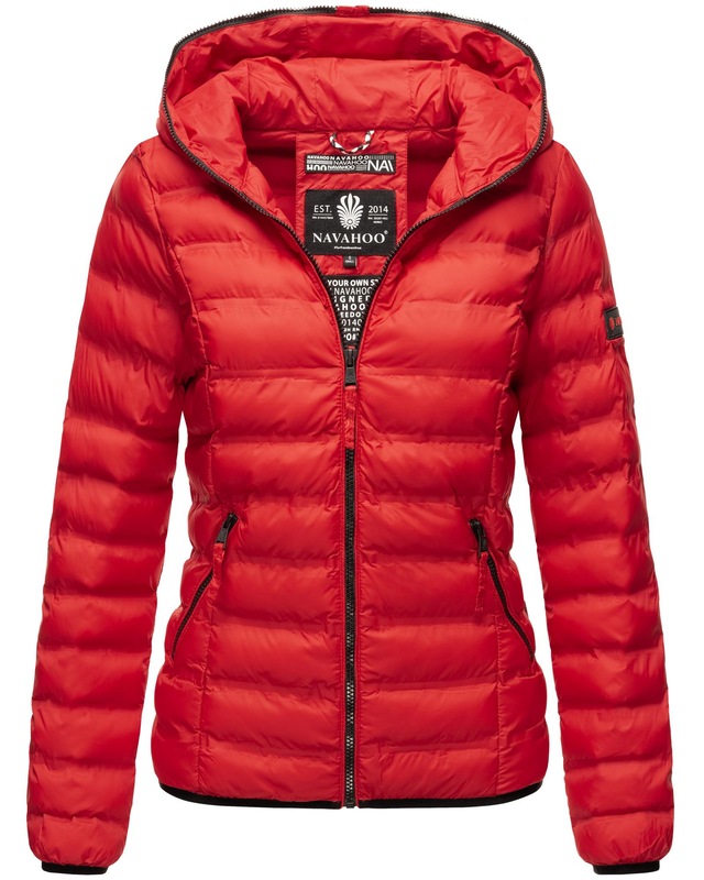 Navahoo Steppjacke »Neevia« mit Kapuze modische Damen Übergangsjacke mit Kapuze
