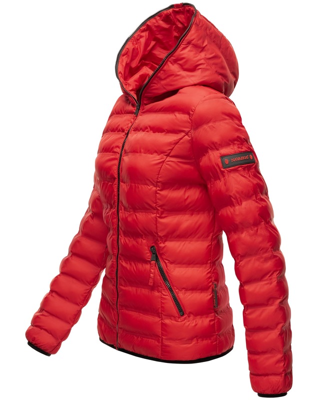 Navahoo Steppjacke »Neevia« mit Kapuze modische Damen Übergangsjacke mit Kapuze
