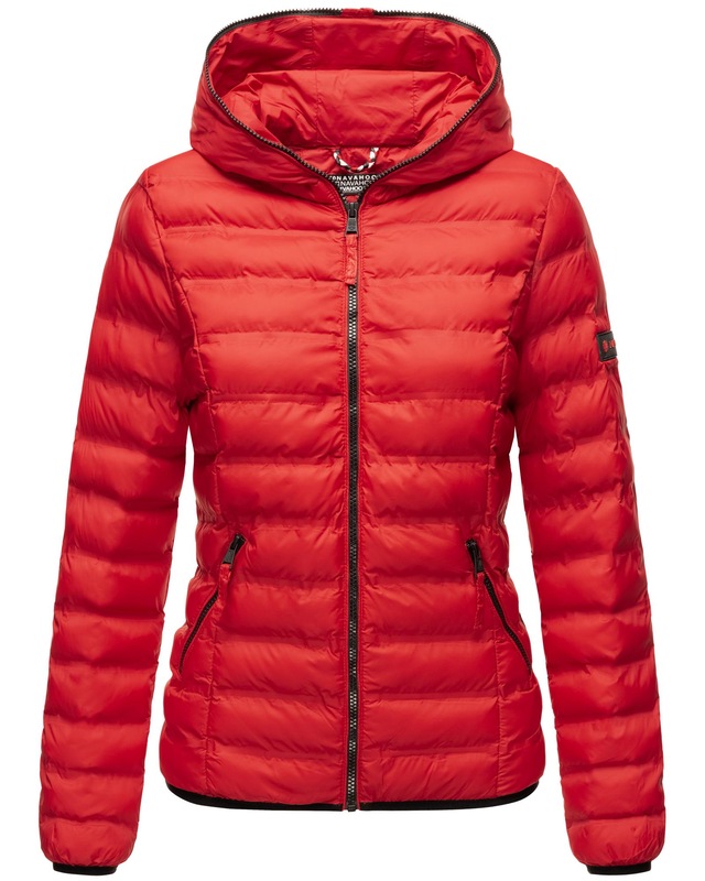 Navahoo Steppjacke »Neevia« mit Kapuze modische Damen Übergangsjacke mit Kapuze