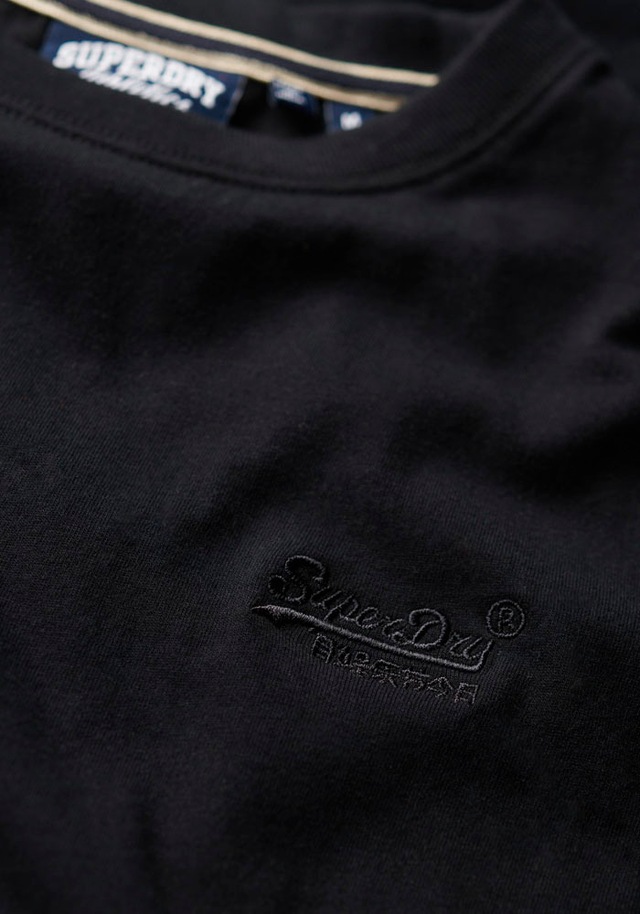 Superdry Rundhalsshirt »Vintage Logo Emb Te« schmale Passform, aus Baumwolle und Single Jersey, mit Stickerei