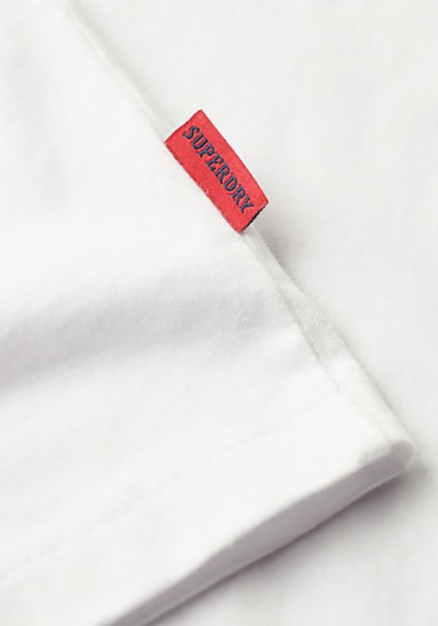 Superdry Rundhalsshirt »Vintage Logo Emb Te« schmale Passform, aus Baumwolle und Single Jersey, mit Stickerei