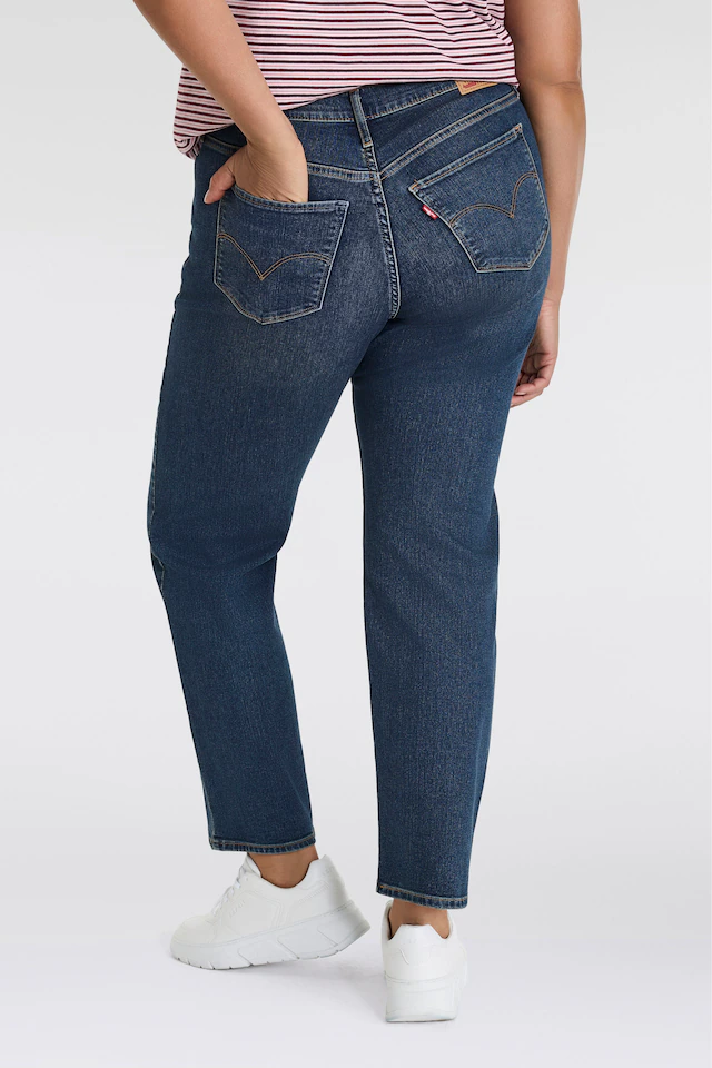 Levi's® Plus Straight-Jeans »314 Shaping Straight« in Baumwoll-Stretch