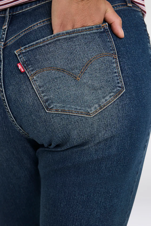 Levi's® Plus Straight-Jeans »314 Shaping Straight« in Baumwoll-Stretch