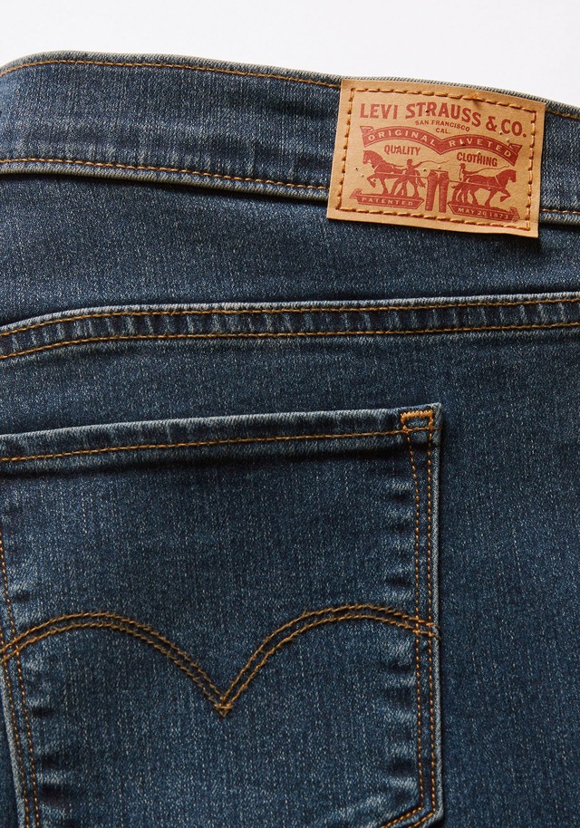 Levi's® Plus Straight-Jeans »314 Shaping Straight« in Baumwoll-Stretch