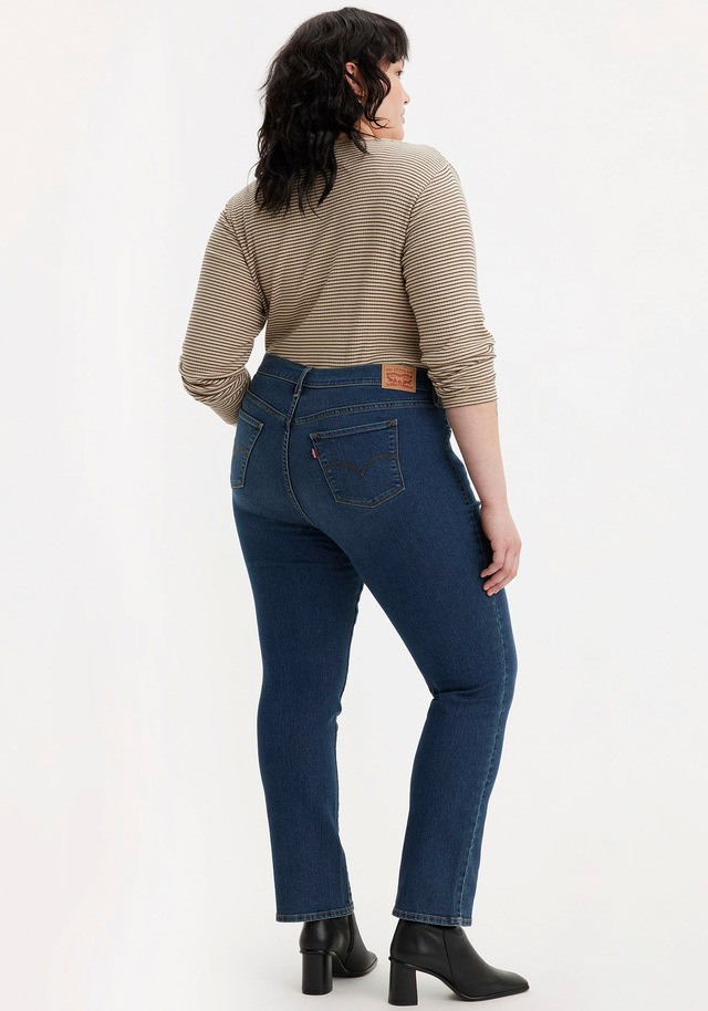 Levi's® Plus Straight-Jeans »314 Shaping Straight« in Baumwoll-Stretch
