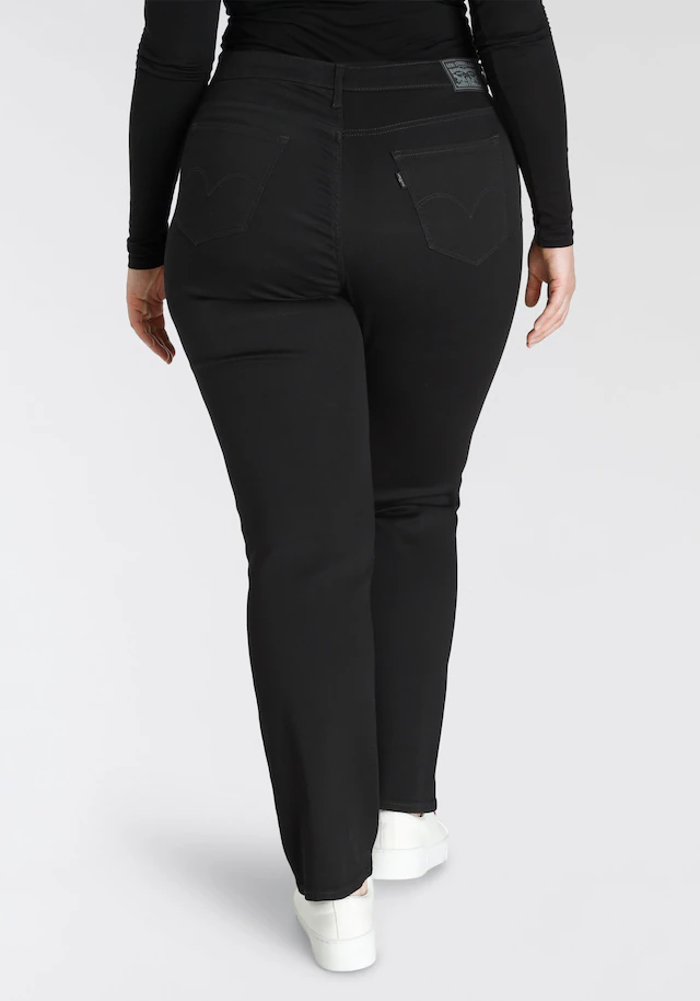 Levi's® Plus Straight-Jeans »314 Shaping Straight« in Baumwoll-Stretch