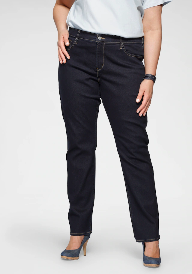 Levi's® Plus Straight-Jeans »314 Shaping Straight« in Baumwoll-Stretch