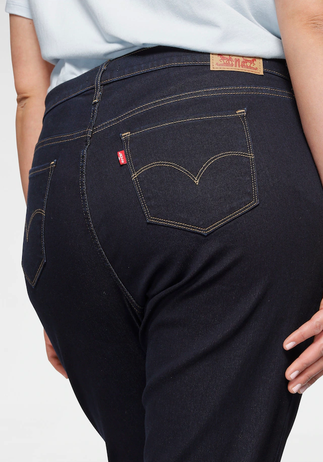 Levi's® Plus Straight-Jeans »314 Shaping Straight« in Baumwoll-Stretch