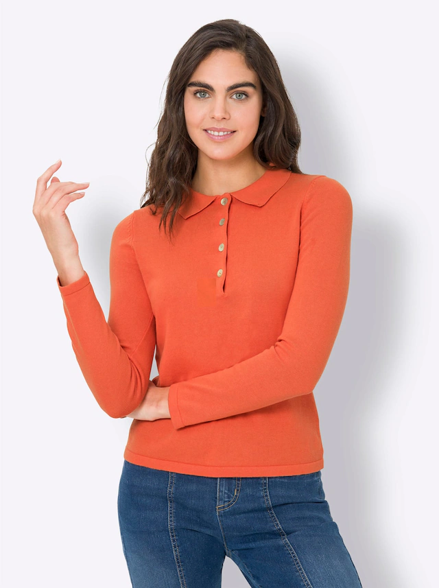 B.C. BEST CONNECTIONS by heine Polokragenpullover »Polopullover«